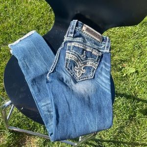 Rick Revival Jelina Ankle Skinny like new!  Size 28